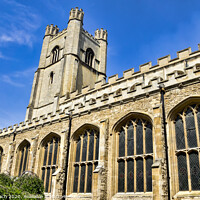 Buy canvas prints of The University Church, Cambridge by Frank Bach