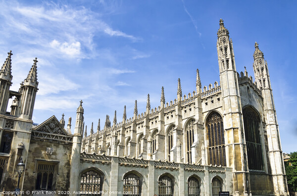Kings college chapel Cambridge  Picture Board by Frank Bach