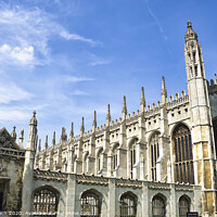 Buy canvas prints of Kings college chapel Cambridge  by Frank Bach