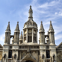 Buy canvas prints of Kings college chapel Cambridge  by Frank Bach