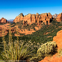 Buy canvas prints of Rock formations in Sedona, Arizona by Frank Bach