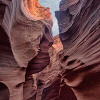 Buy canvas prints of Close up from Rattlesnake Canyon near Page, Arizona by Frank Bach