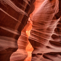 Buy canvas prints of Close up from Antelope Canyon near Page, Arizona by Frank Bach