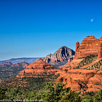 Buy canvas prints of Rock formations in Sedona, Arizona by Frank Bach