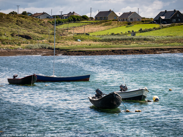 Traditional Irish fishing boats vessels in county Galway, near Letterfrack Picture Board by Frank Bach
