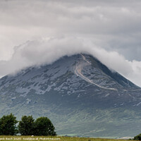 Buy canvas prints of Croagh Patrick in clouds, Ireland by Frank Bach