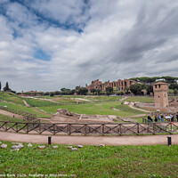Buy canvas prints of Circus Maximus in Rome, Italy by Frank Bach