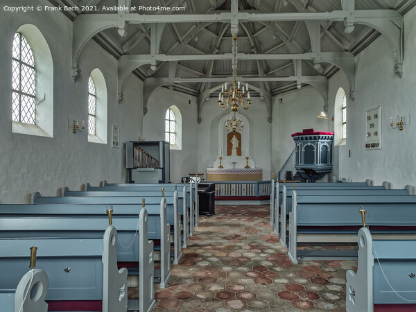 Vantore church near Nysted on Lolland in rural Denmark Picture Board by Frank Bach