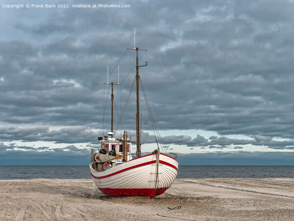 Slettestrand cutter fishing vessel for traditional fishery at th Picture Board by Frank Bach
