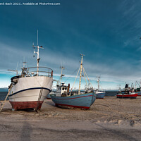 Buy canvas prints of Thorupstrand cutters fishing vessels for traditional fishery at  by Frank Bach
