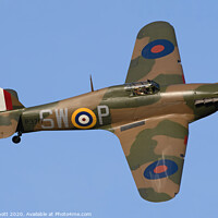 Buy canvas prints of Hawker Hurricane Mk1  by Andy Knott