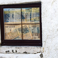 Buy canvas prints of Window News by Richard Ashbee
