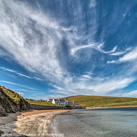 Buy canvas prints of Dramatic sky at Raewick, Shetland by Richard Ashbee