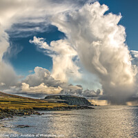 Buy canvas prints of Spectacular  winter cloud formation by Richard Ashbee