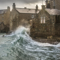 Buy canvas prints of Stormy seas by Richard Ashbee