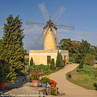 Buy canvas prints of Windmill in woodland by Richard Ashbee