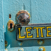Buy canvas prints of A Shetland letter box by Richard Ashbee