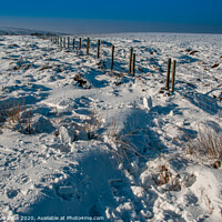 Buy canvas prints of Winter at the Snake Pass in the Peak District by Richard Ashbee