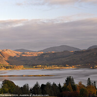 Buy canvas prints of Looking across Lochcarron to Attadale by Alasdair Mackenzie
