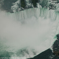 Buy canvas prints of Horseshoe Falls, Niagara by Benjamin Self