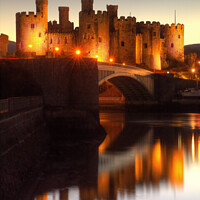 Buy canvas prints of Conwy Castle by Peter Lovatt  LRPS