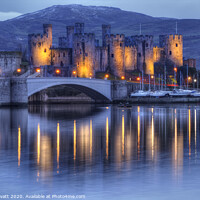 Buy canvas prints of Conwy Castle by Peter Lovatt  LRPS