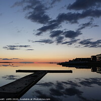 Buy canvas prints of Jetty at Sunset, West Kirby by Peter Lovatt  LRPS