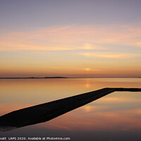 Buy canvas prints of Jetty Sunset, West Kirby by Peter Lovatt  LRPS