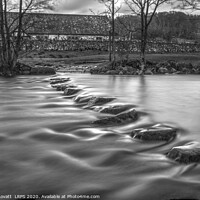 Buy canvas prints of Stepping Stones by Peter Lovatt  LRPS