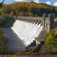Buy canvas prints of Lake Vyrnwy Dam in Autumn by Peter Lovatt  LRPS