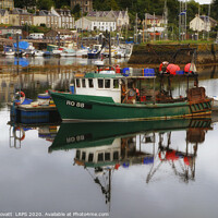 Buy canvas prints of Tarbert Harbour, Kintyre, Scotland by Peter Lovatt  LRPS