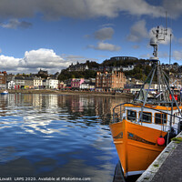 Buy canvas prints of Oban Harbour by Peter Lovatt  LRPS