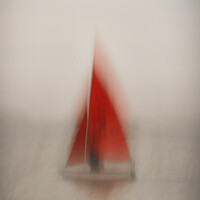 Buy canvas prints of Red Sails by Peter Lovatt  LRPS