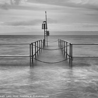 Buy canvas prints of Jetty at High Tide by Peter Lovatt  LRPS