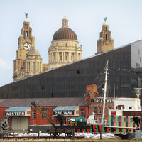 Buy canvas prints of Liverpool Waterfront by Peter Lovatt  LRPS