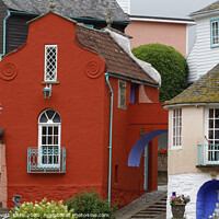 Buy canvas prints of Portmeirion - village by Peter Lovatt  LRPS