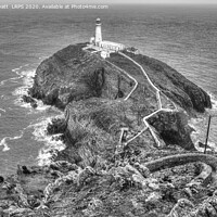 Buy canvas prints of South Stack Lighthouse by Peter Lovatt  LRPS