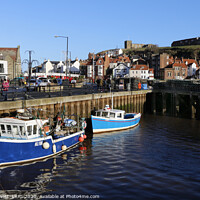 Buy canvas prints of Whitby Harbour by Peter Lovatt  LRPS