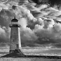 Buy canvas prints of Point of Ayr Lighthouse by Peter Lovatt  LRPS