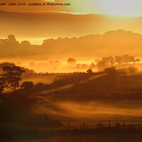 Buy canvas prints of Lune Valley sunrise, Lonsdale by Peter Lovatt  LRPS
