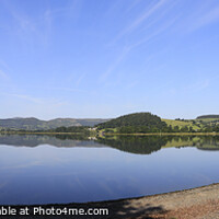 Buy canvas prints of Panoramic view of Bala Lake (Llyn Tegid), Wales  by Peter Lovatt  LRPS