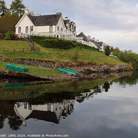 Buy canvas prints of Portsonachan Hotel, Loch Awe by Peter Lovatt  LRPS