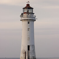 Buy canvas prints of New Brighton lighthouse, Wirral by Peter Lovatt  LRPS
