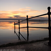 Buy canvas prints of West Kirby Marine Lake Sunset, Wirral by Peter Lovatt  LRPS