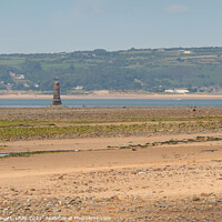 Buy canvas prints of Whitford, Lighthouse, Gower Peninsula, South Wales by Peter Lovatt  LRPS