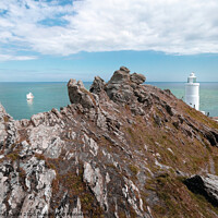 Buy canvas prints of Start Point Lighthouse by Richard Fearon