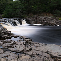 Buy canvas prints of Teesdale waterfall by Peter Barber