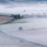 Buy canvas prints of South Downs Mystery by Peter Barber