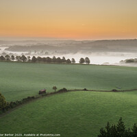 Buy canvas prints of South Downs Farm by Peter Barber