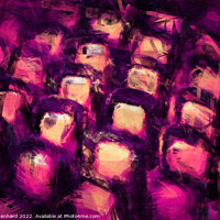 Buy canvas prints of Purple cinema by Ingo Menhard